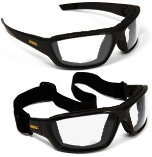 DeWalt Safety Goggles Glasses Converter Clear Anti-Fog Lens DPG83-11 DeWalt Safety Goggles Glasses Converter Clear Anti-Fog Lens DPG83-11